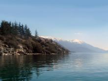 Охридское озеро. Фото Алексея Малышева